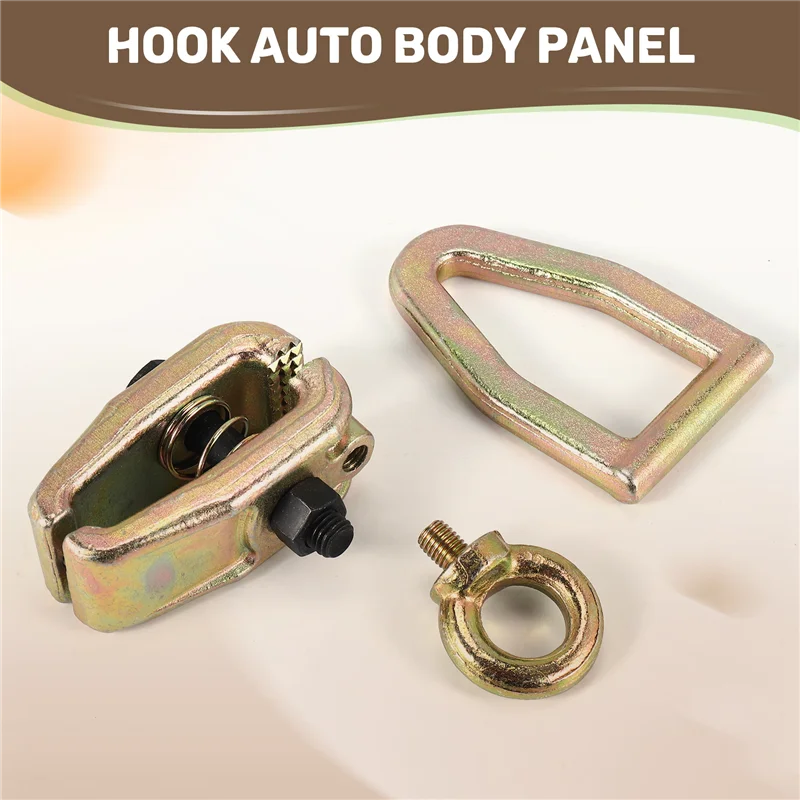 A58Z 2-Way 5 Ton Self-Tightening Clamp Auto Car Body Repair Pull Clamp Equipment Frame Back Pulling Collision Repair Machine