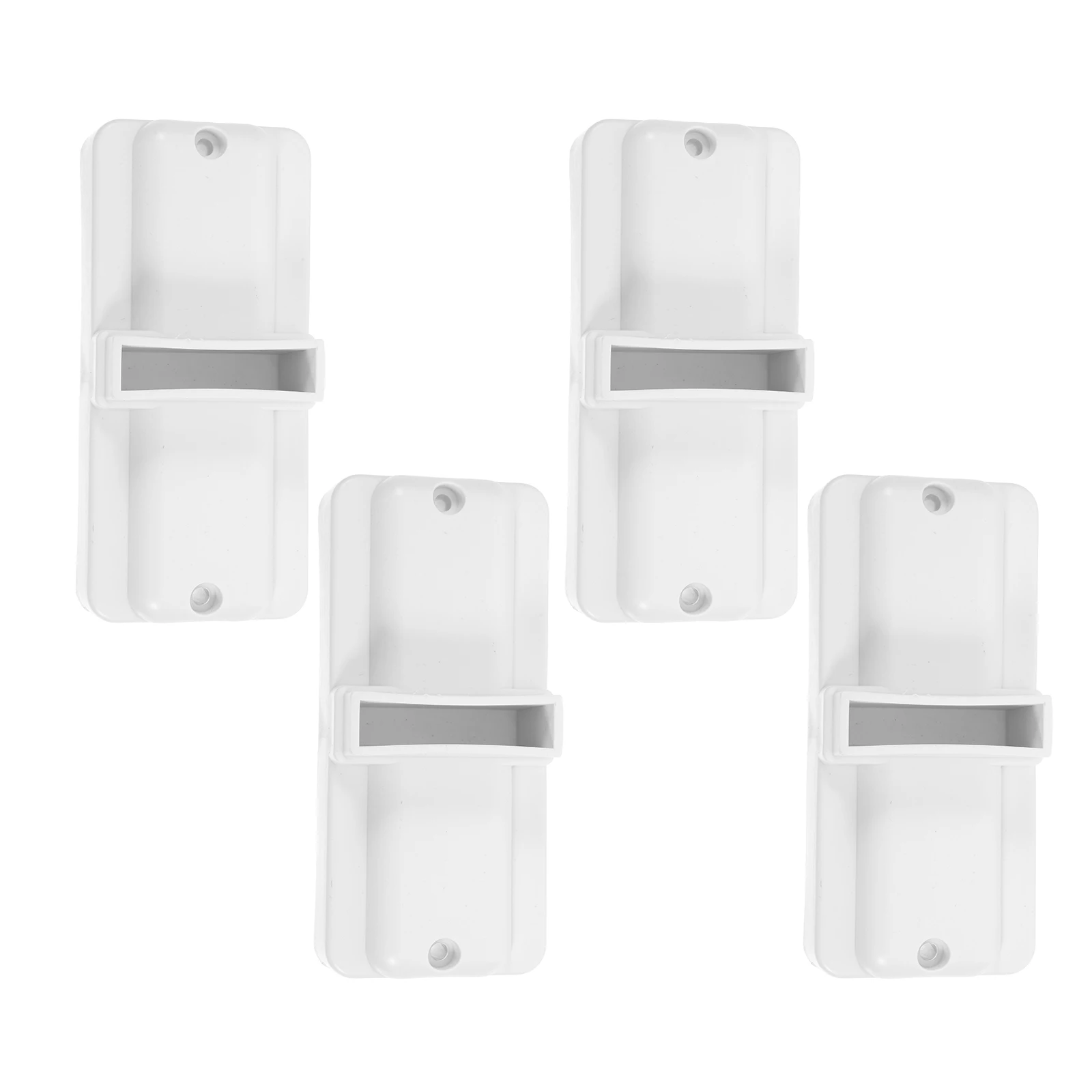 

4 pcs Fence Base Garden Courtyard Park Plastic Stabilizer Anchor Support Easy Installation Outdoor Enhancement
