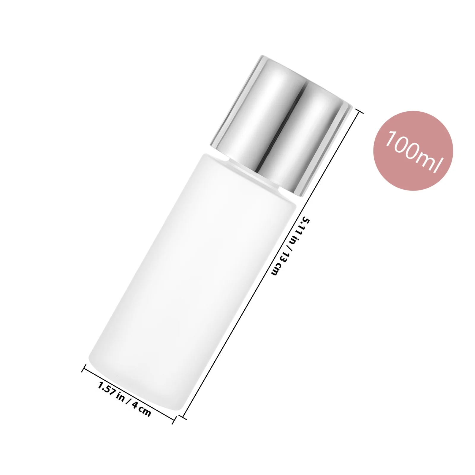 3 stks 100 ml Hervulbare Lekvrije Dispenser Voor Reizen Sub Verpakking Flessen Lichtgewicht Toiletartikelen Containers