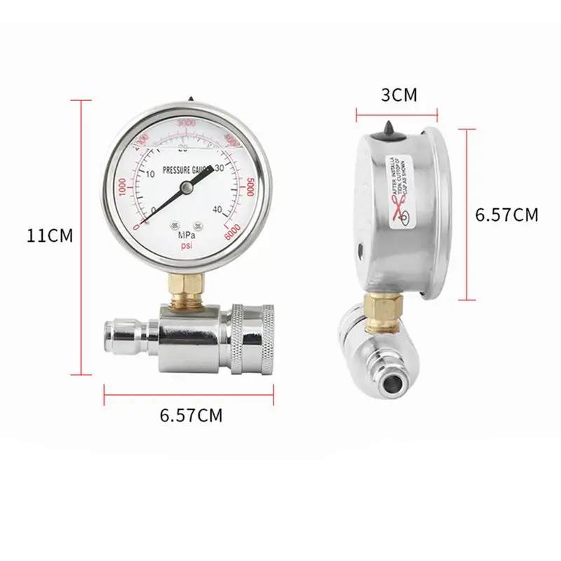RABIT AS59~ High Pressure Airless Sprayer Tee Joint Pressure Gauge Universal Sprayer Suitable For Grao Painting