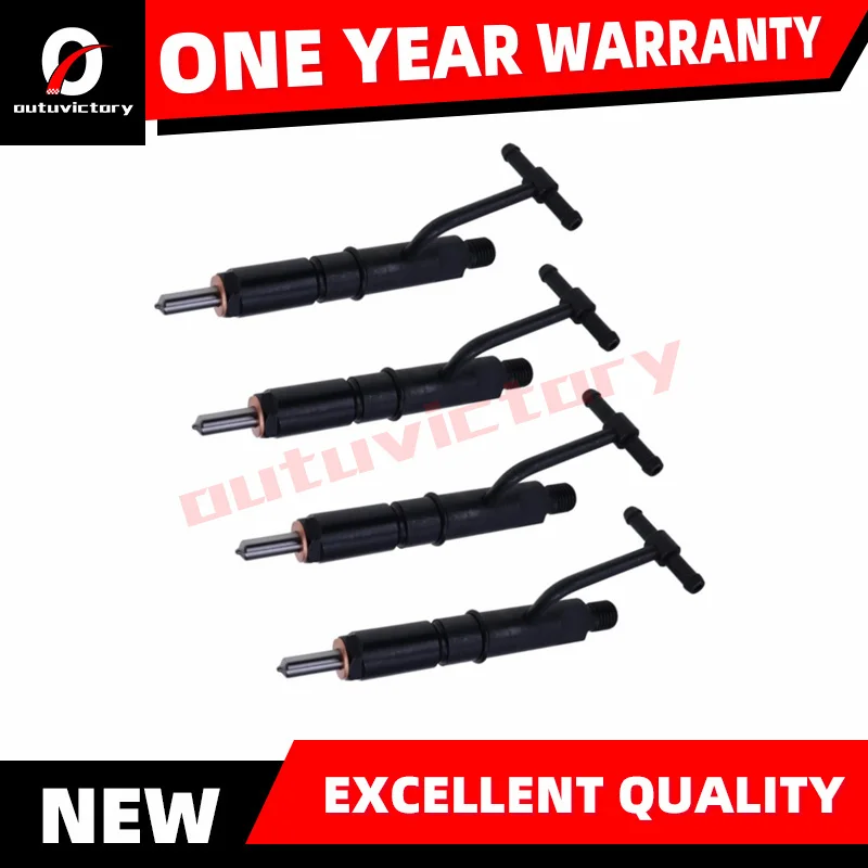 4PCS New Fuel Injector Nozzle For Isuzu 4JB1 JX493Q1 8942479370 8-94247937-0