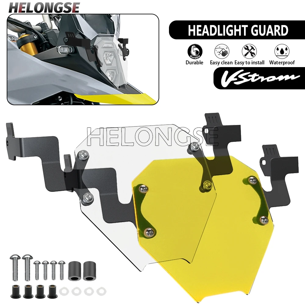 

For SUZUKI V-STROM 800 DE 800DE 2022-2024 2025 2023 2026 Front Headlight Grille Guard Protector Cover Decorative headlamp Net