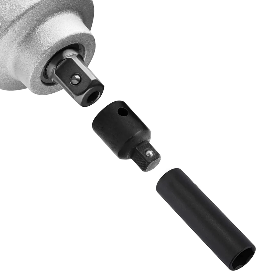 4 stücke Sockel Konverter Adapter Minderer Set 1/2 Bis 3/8 3/8 Bis 1/4 3/4 Zu 1/2 Impact Drive Sockel Adapter Reparatur Werkzeuge – Detail 10