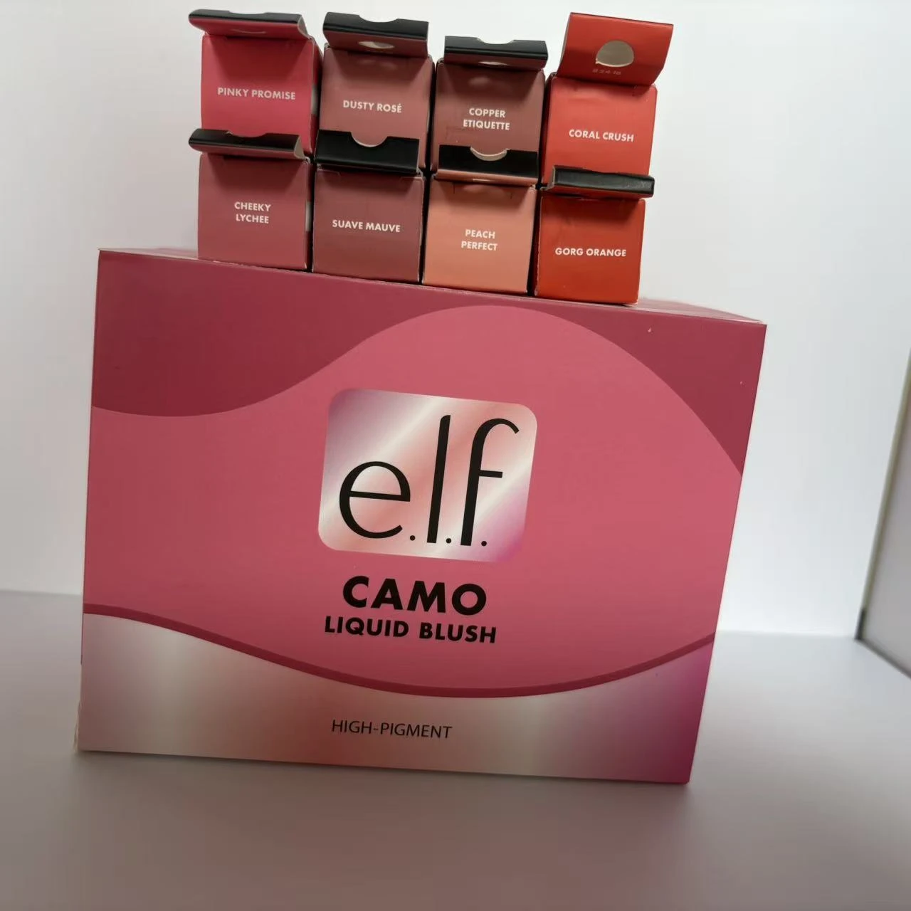 New ELF Sheer For It Blush Tint Buildable Watery Long Lasting Lip Cheek Stain Natural Flush Transfer Resistant Elf Halo Glow