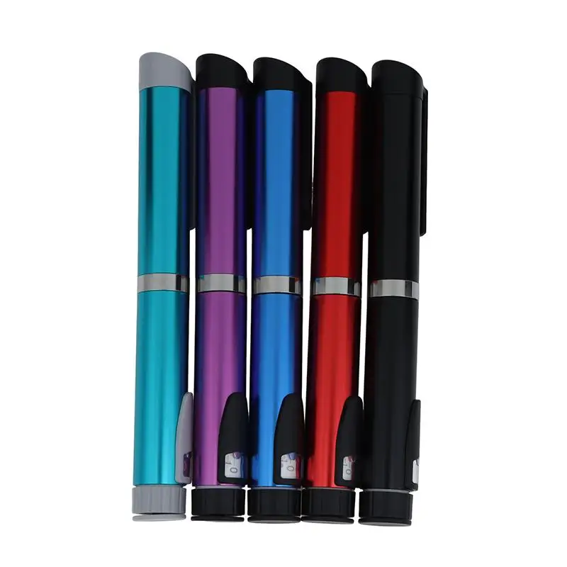 .Hot Sale-1Pcs Wrinkle Care Facial Wrinkle Remover Insulin Injection Pen Tattoo Pen Universal  Aesthetics Magic Pen V3 For Lilly view 2