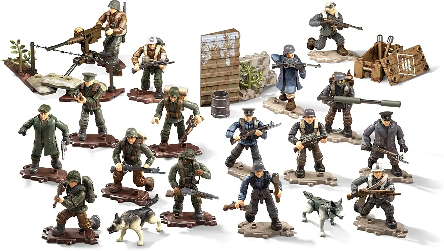 Mega Construx Call of Duty Figurine Playsets Model Construction Toys Mini Army Action Figure Collectible Boys Toys Birthday Gift