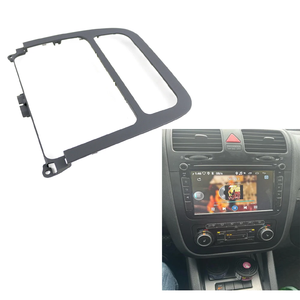 에어컨 제어 스위치 패널 AC 벤트 그릴 콘센트 커버 1KD 858069   MK5 2005-2010 자동차 액세서리용 Jetta용