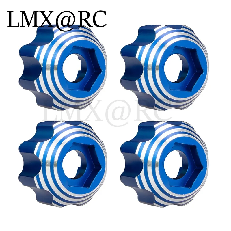RC car 4szt Metalowy adapter sześciokątny koła 8x32 do 17mm do części modernizacyjnych opon 1/8 PL Proline Series