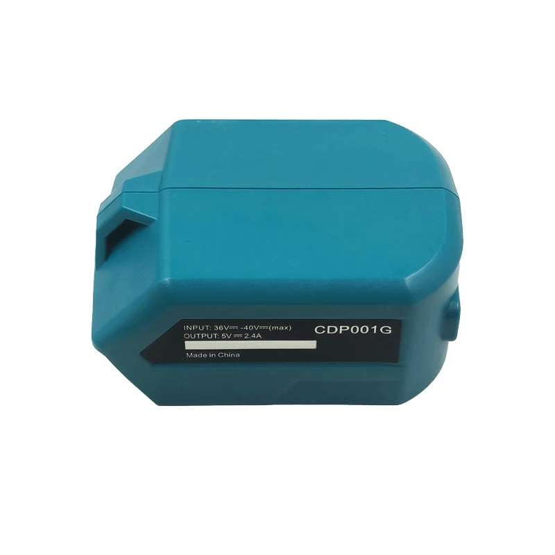 CDP001G Adapter baterii litowej Konwerter Wyjście DC 12V Ładowarka USB do telefonu komórkowego Makita 40V BL4020 BL4025 BL4040 BL4050F