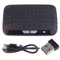 h18 Wireless Air Mouse Mini Keyboard Full Screen for Touch 2.4GHz Keyboard Touchpad Function for Smart TV