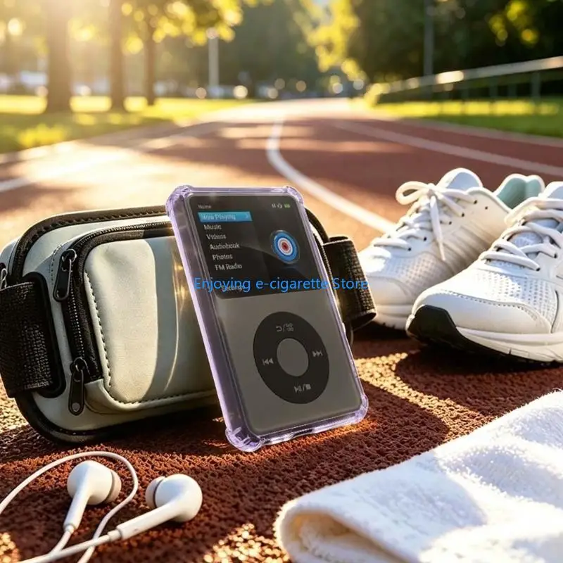 Tragbare Player-Abdeckung mit Eckenschutz, Headset-Anschlussöffnungen, enger Passform und Handgelenkschlaufe für Innioasis – Detail 7