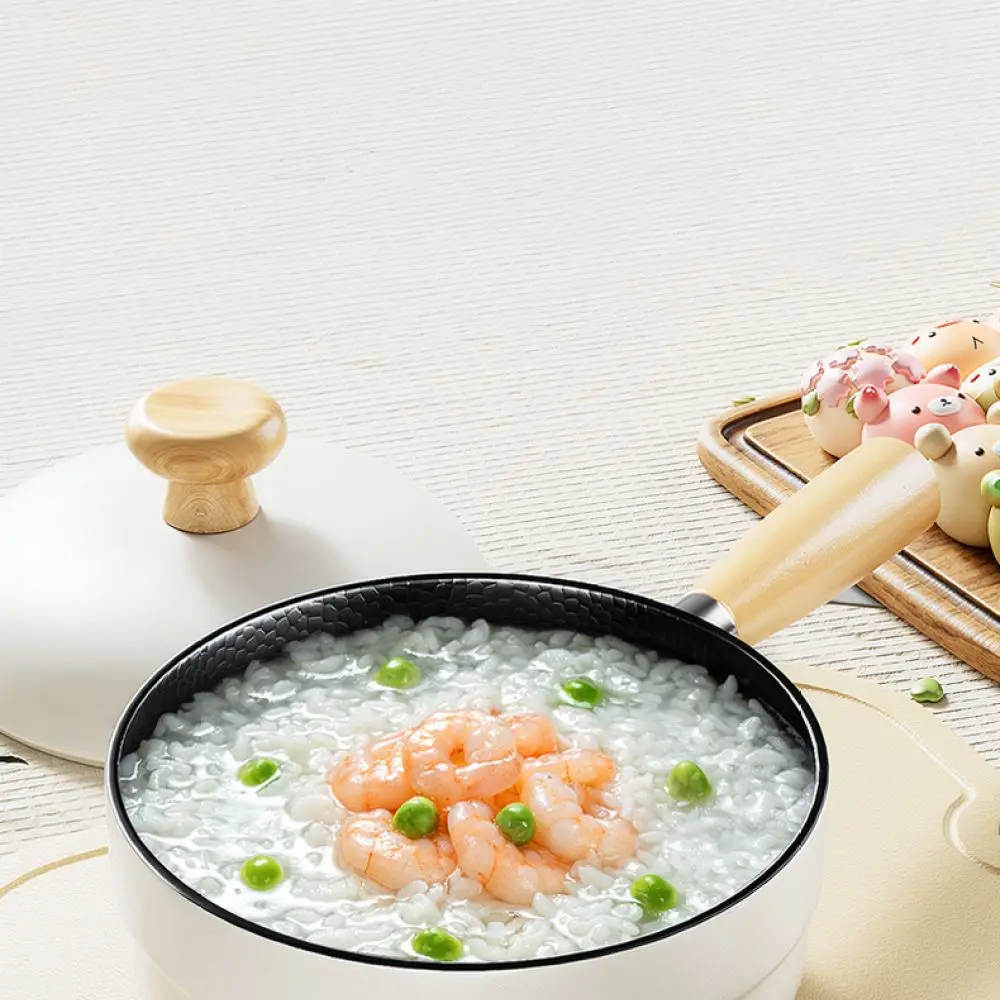 Nonstick Enamel Sauce Pot Mini Cooking Vessel Multifunctional Kitchenware For Heating Milk Stewing Soup Versatile Induction Hob