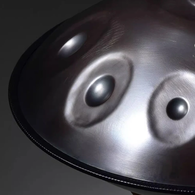 22 بوصة Handpan الصوت شفاء المهنية HandPan التأمل الاسترخاء كبير اليد عموم طبل الصلب قرع آلة موسيقية