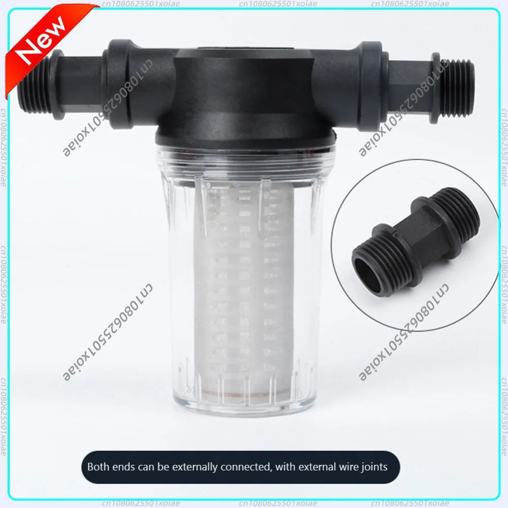 Reusable Sediment Filter Spin Down Sediment Filter DN15 Central Prefilter Purifier System for Water Tank Water Tower Aquaculture