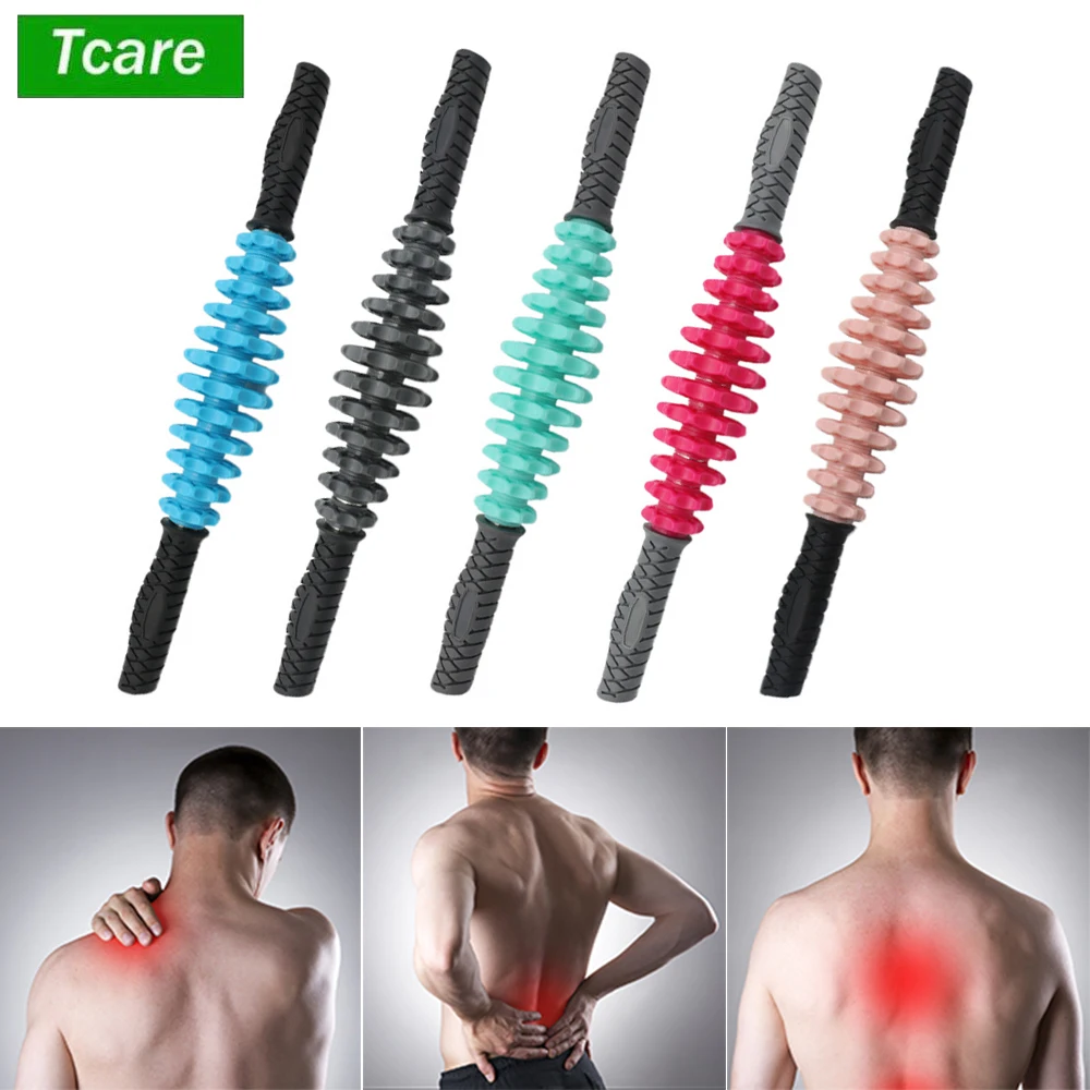 

Tcare 1 PC Massage Roller Stick, Cellulite Massager, Adjustable Gear Therapy Muscle Roller for Back, Fascia, Legs, Foot, Neck