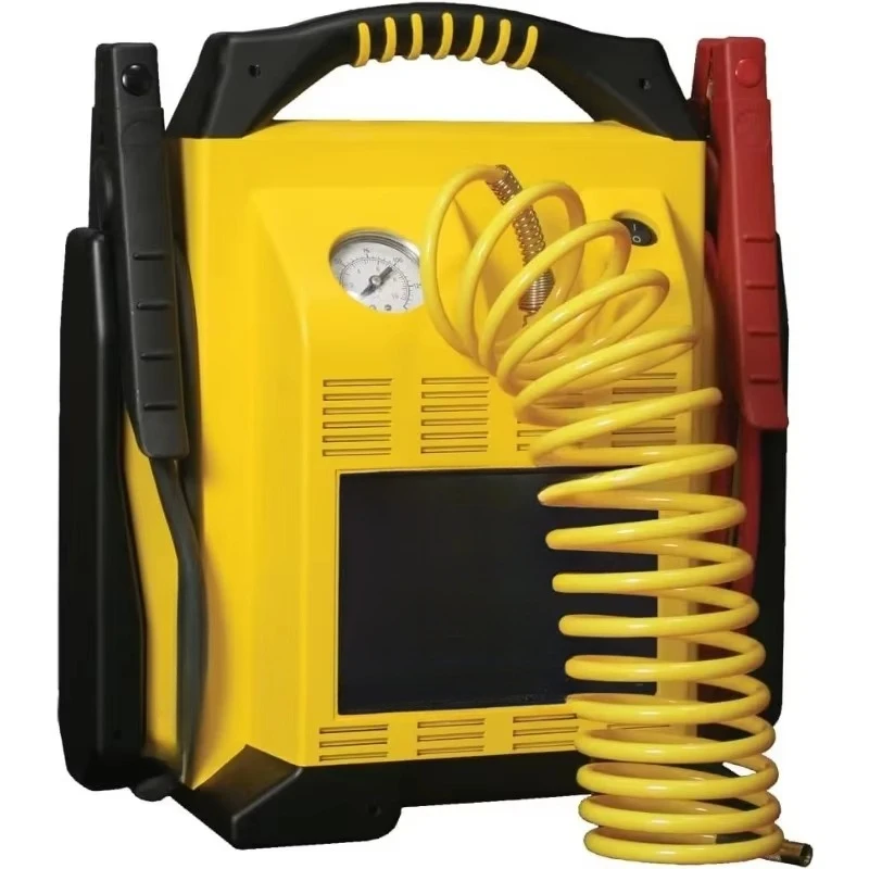 1700 Peak Amp Jump Starter with Air Compressor