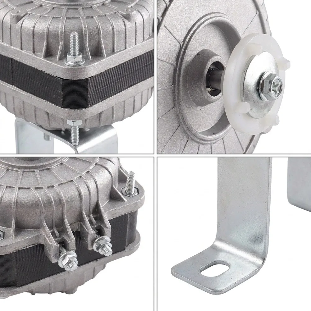 YZF18-25 Shaded Pole Motor Rated 18W 120V 60Hz 1550 RPM for Radiator Evaporator Condenser Cooling Systems Copper Windings