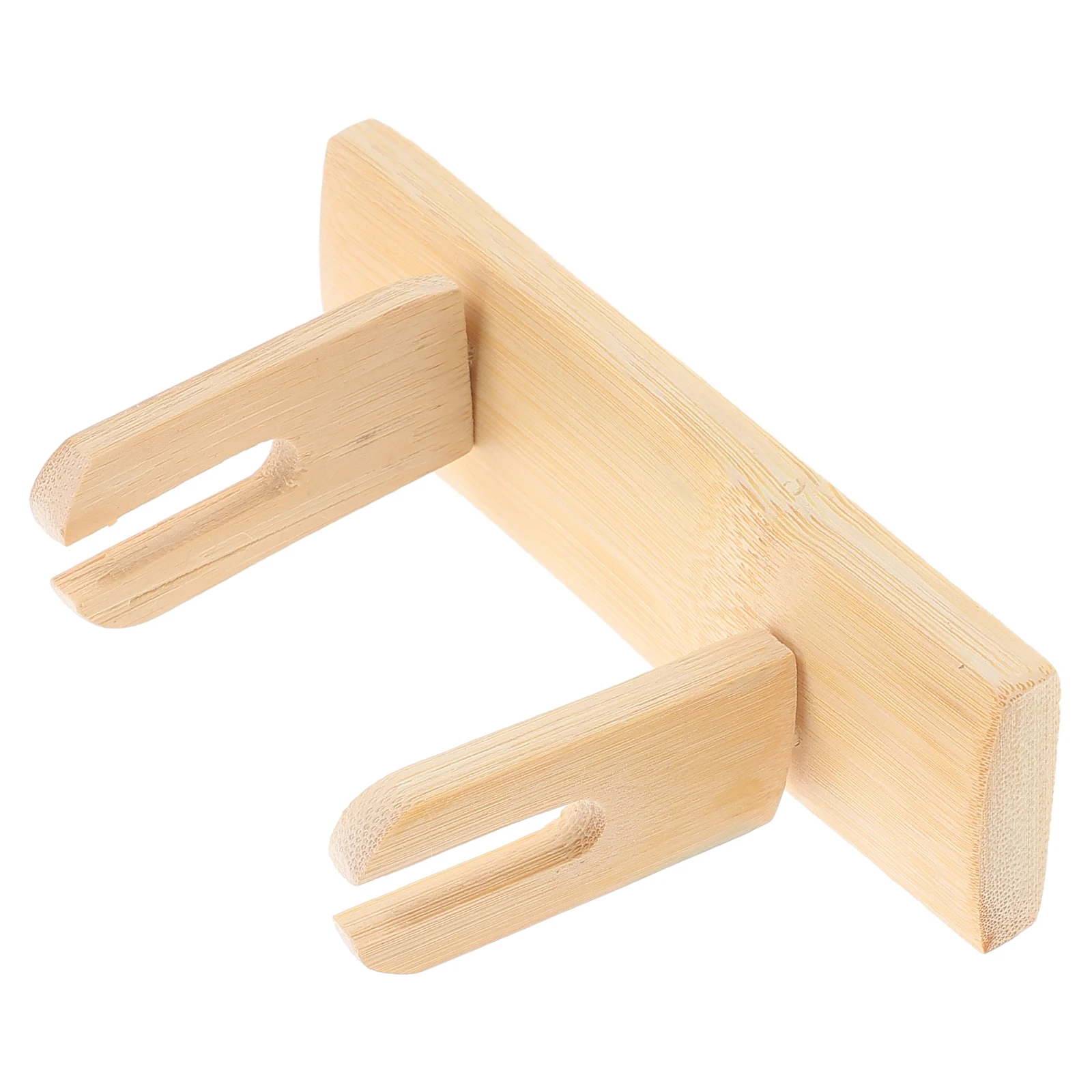 

1pc Japanese Style Fan Holder Wooden Bracket for Fans Display Stand Travel Bamboo Hand Held Rack Mini Model Home Decor