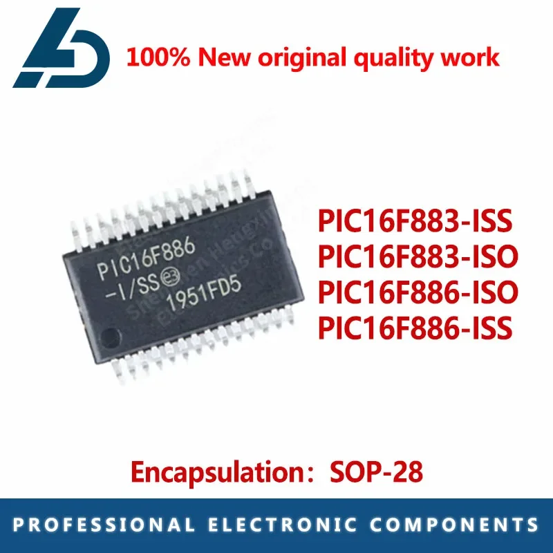 1Pcs Pic16F886-I/Ss… - image