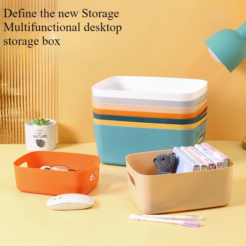 Locker Storage Bins- Simplifying Experience Rectangular Storage Box Desktop Storage Box Plastic Box