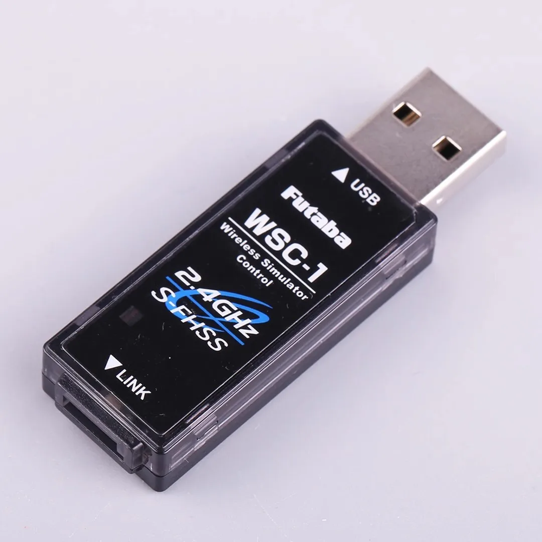 

WSC-1 2.4GHz S-FHSS Wireless Simulator Control Module RealFlight 8/9/9.5 Simulator Wireless Control Module For Rc Model