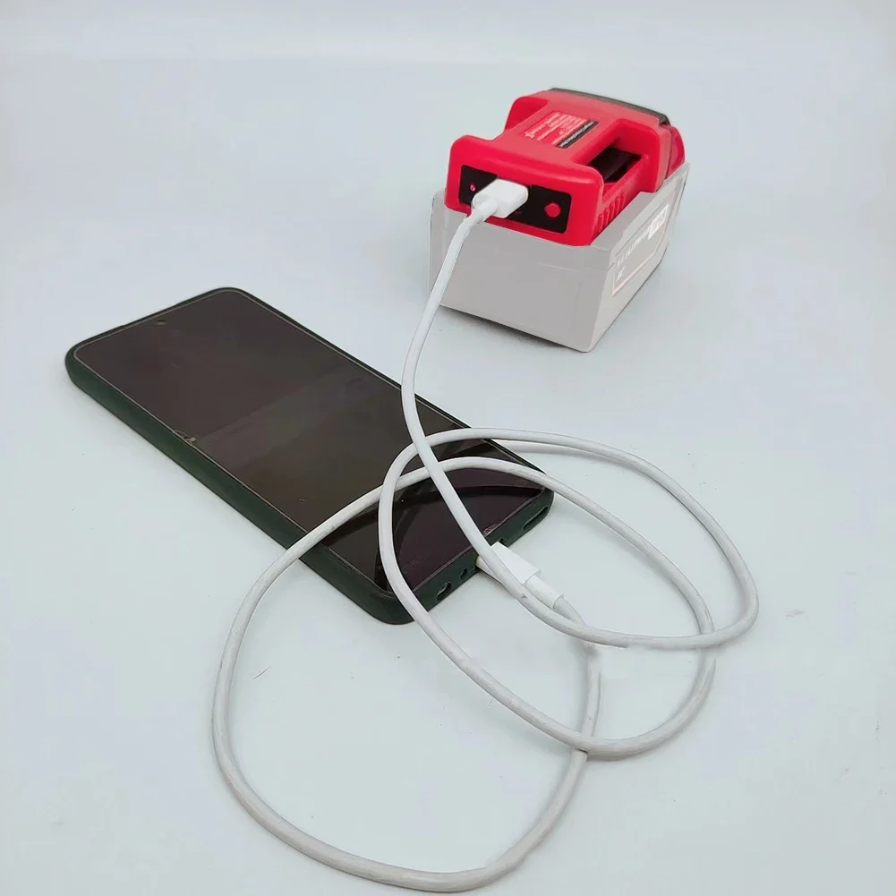 

USB-адаптер для зарядки, Портативный USB-адаптер для зарядки литий-ионных аккумуляторов 18 в, совместимый с моделями 1830 1860