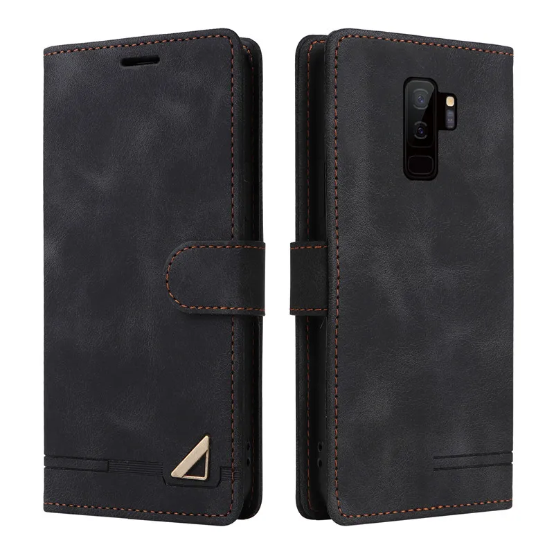 For Samsung S9 Plus Leather Wallet Bag Phone Case For Samsung Galaxy S9+ S9 Plus S9Plus G960F G965F Luxury Flip Cover Card Slot