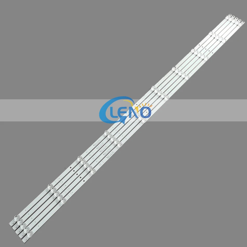 

100% New 40pcs=8Kits LED strips for 58R6E 58A6100UW H58AE6100UK JL.D580A1330-365AS-M_V02 1199904 CRH-BK58S13030T051087D-REV1.2 W