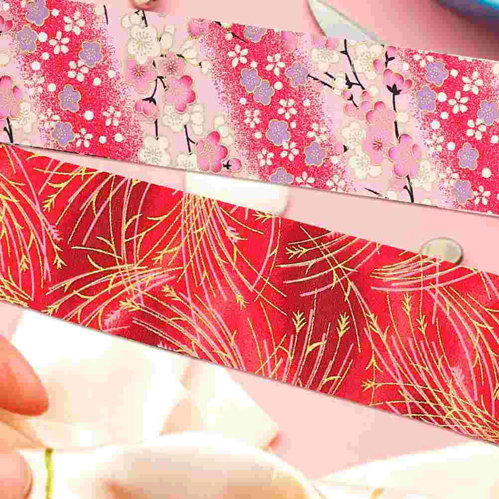 40 Pcs Japanese Sewing Patchwork Fabric Bundles Strips Bulk Fabrics for Quilting Winter Quilted Craft