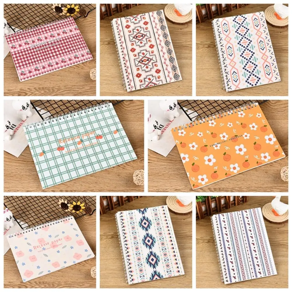 32Sheets Release Paper Book Reusable Cartoon Sticker Storage Book Kawaii Blank Sticker Collecting Albums Gift for Friends