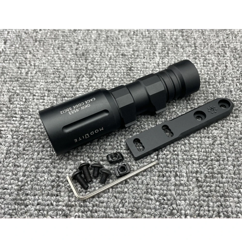 Короткий фонарик Modlite OKW, мощный фонарик OKW, наружное освещение, светодиодная основа с цветком вишни