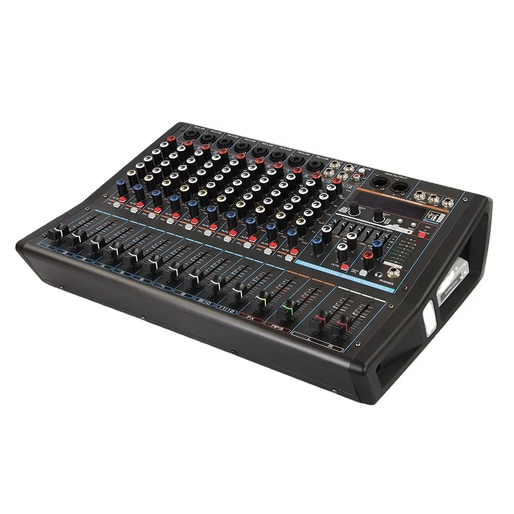 USB professional audio mixer console