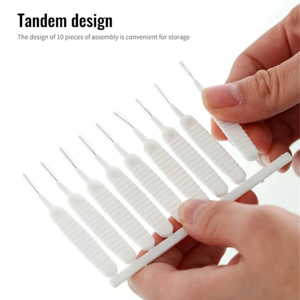 Многофункциональная щетка для чистки, удобная практичная маленькая щетка для защиты от засоров, эффективные надежные инструменты для чистки насадок, экономит время