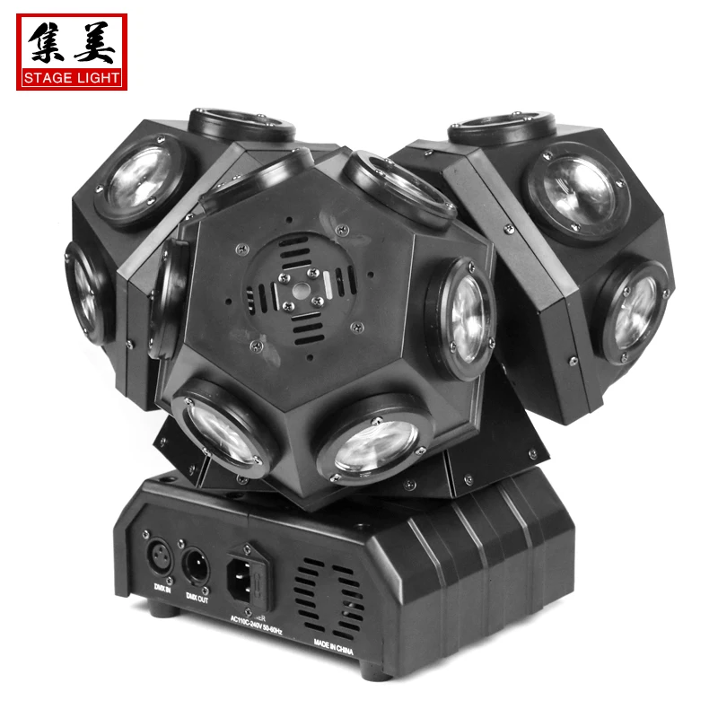 Three Heads Beam Moving Head Laser KTV Flash Stage LED Bar Rotating Light