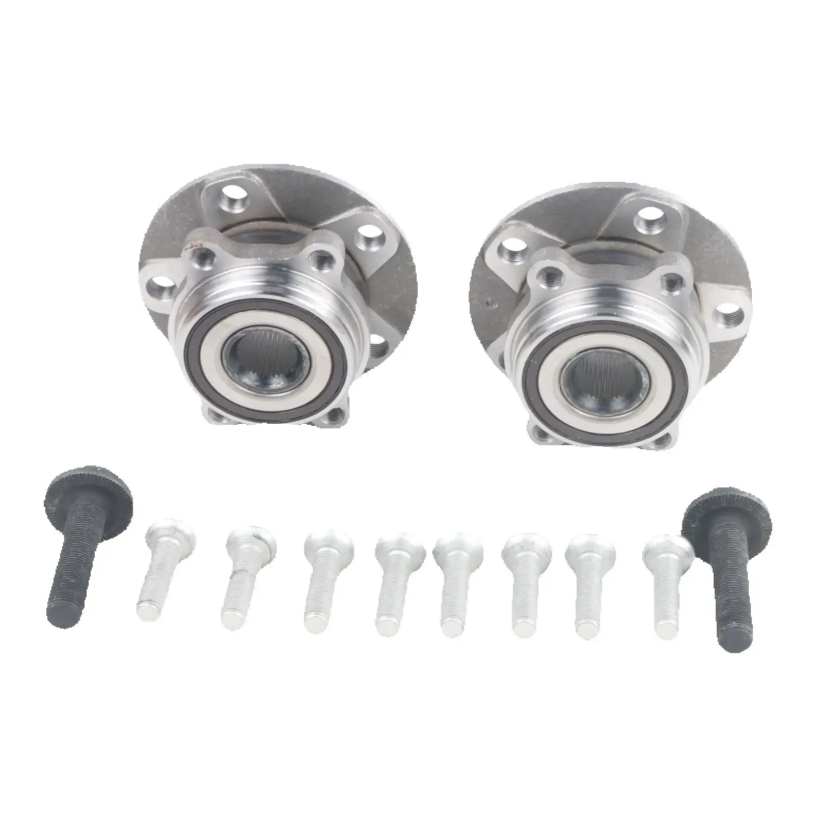 2pcs Wheel Bearing Hub Assembly FOR Audi A3 Q3 TT FOR VW Beetle CC Eos Golf GTI 513253 Front