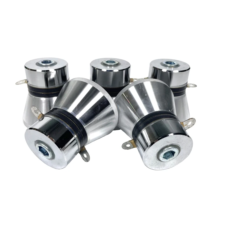 28 كيلو هرتز 100 واط أجزاء الأنظف بالموجات فوق الصوتية محول الطاقة بالموجات فوق الصوتية الكهرضغطية