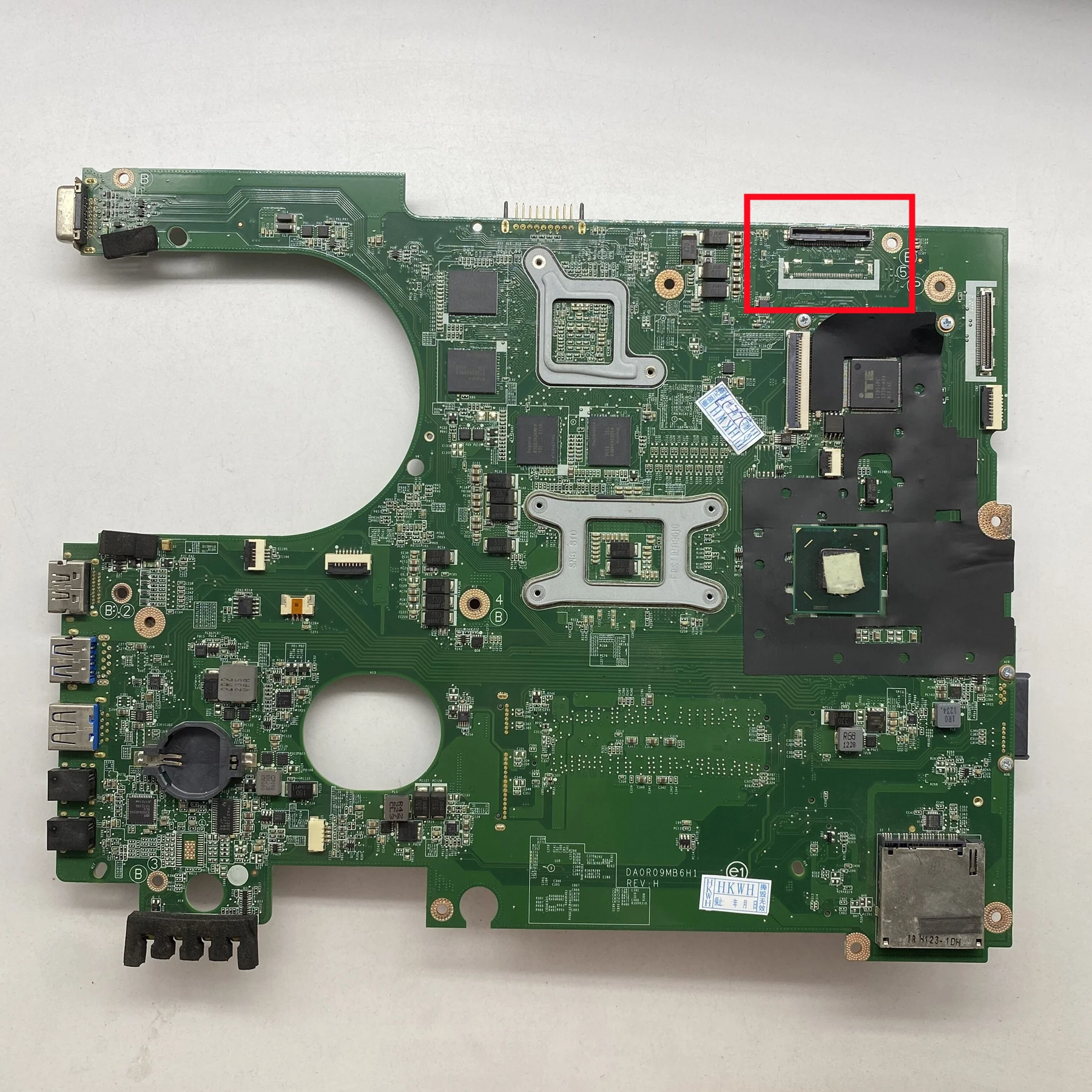 

CN-072P0M 72P0M DA0R09MB6H1 Материнская плата для ноутбука Dell Inspiron 17R 7720, материнская плата с графическим процессором N13P-GT-A2 DDR3, 100% протестировано, ОК