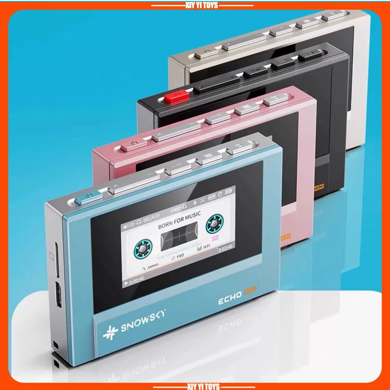 

Fiio Snowsky Echo Mini Lossless Music Player Portable Bluetooth Mp3 Player Custom Dual Output System And Cs43131 Support Dsd Wav