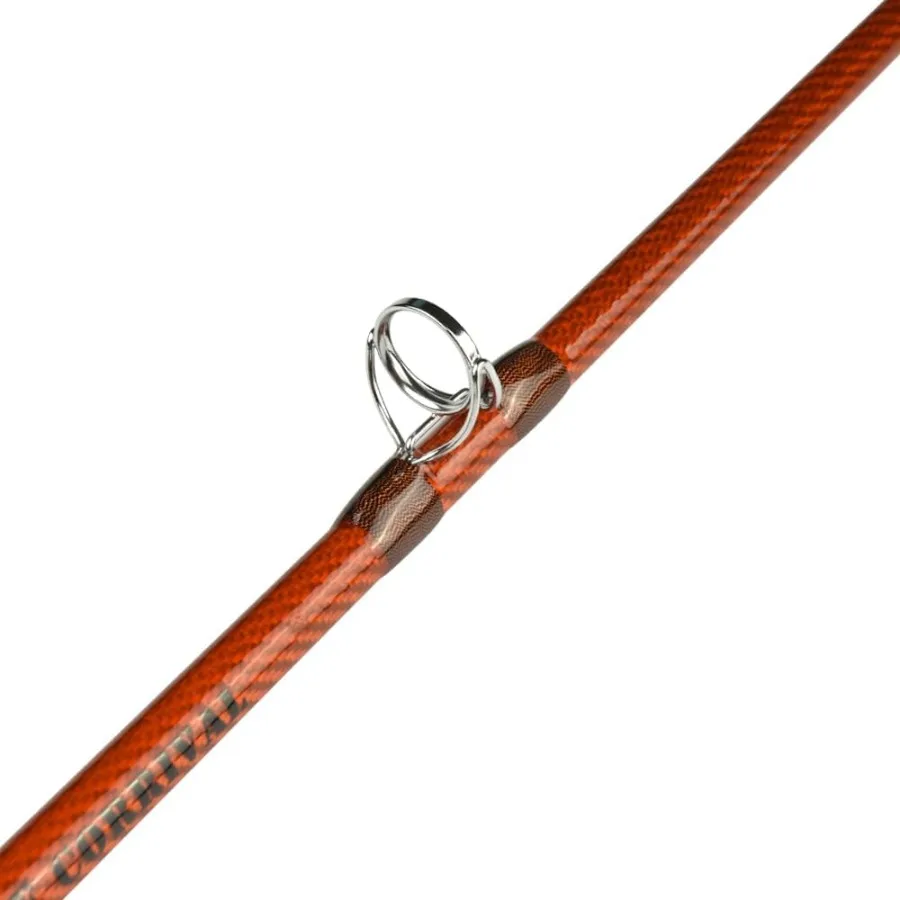 7'6 قضيب سمك السلور متوسط ثقيل 1 قطعة Corrival قضيب الصب الجرافيت قصبة صيد خشبية للباس وسمك السلور في Freshwat