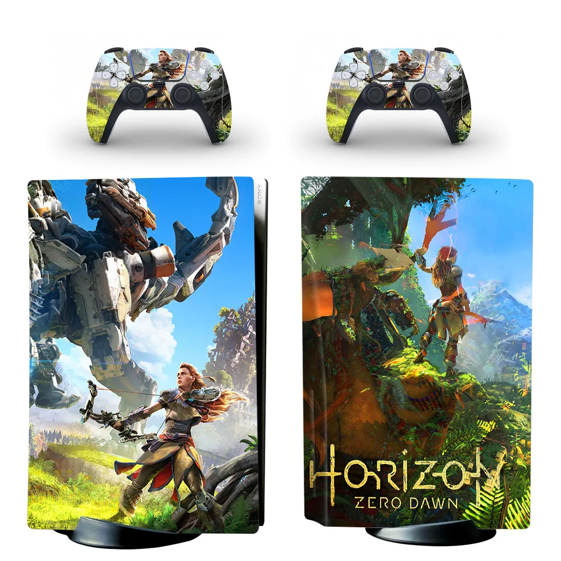 

Horizon Zero Dawn PS5 Standard Disc Skin Sticker Decal Cover for PlayStation 5 Console & Controller PS5 Disk Skins