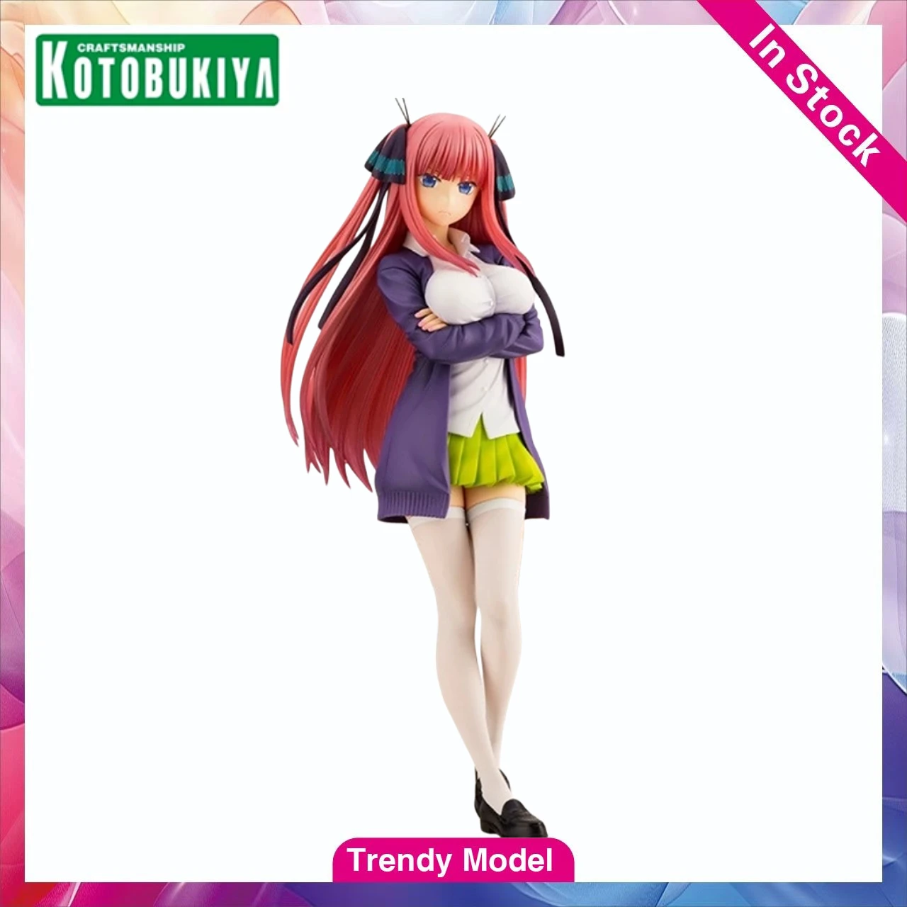 

【TM】KOTOBUKIYA The Quintessential Quintuplets Nakano Nino 1/8 Action Figures Models Toys Gifts Collection