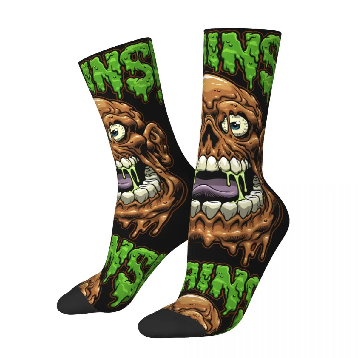 Happy Funny Fan Męskie skarpetki Retro Harajuku R-Return Of The Living Dead Street Style Novelty Casual Crew Crazy Sock Gift Printed