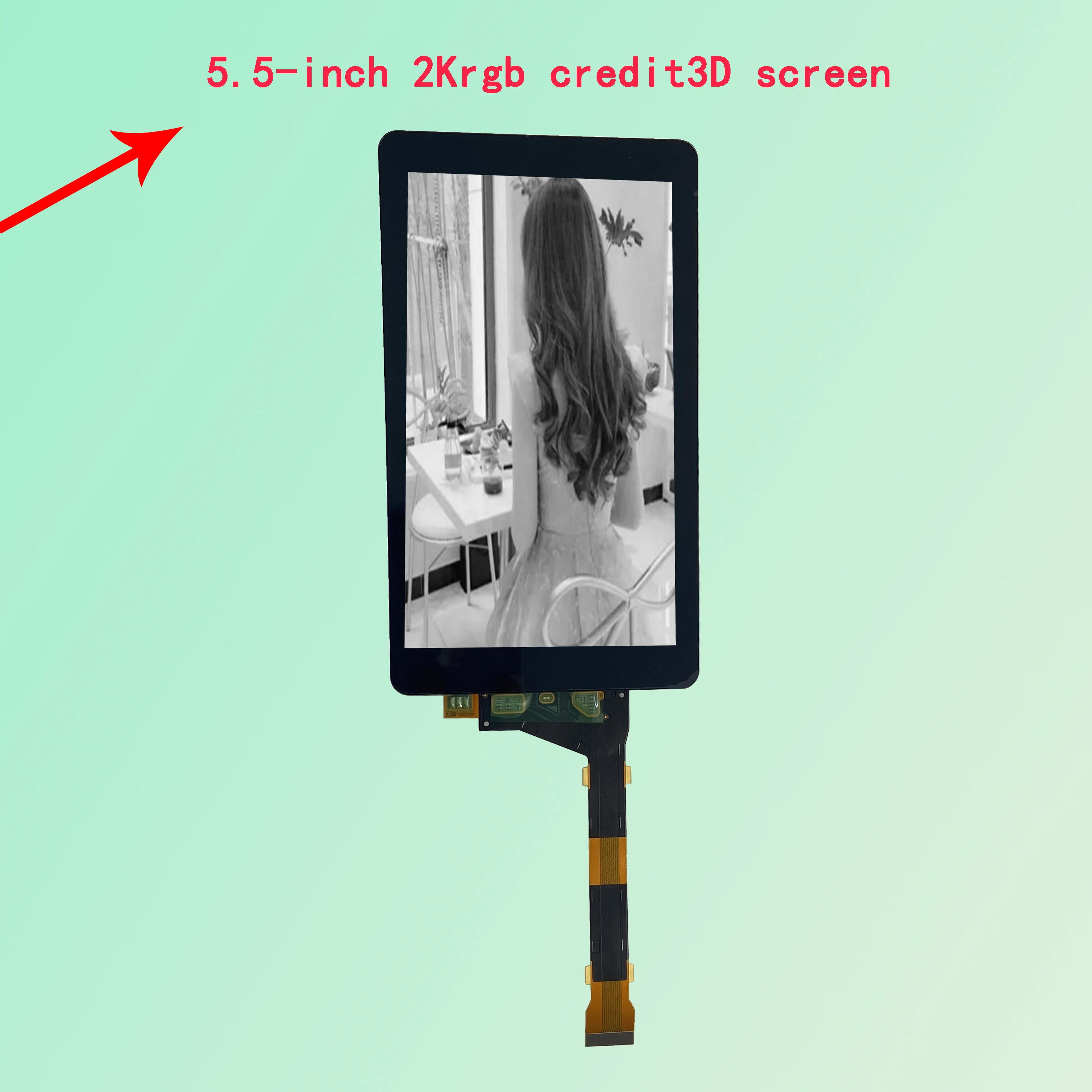 5.5-inch 2Krgb credity3Dprinter  screen LD001LD002 uvled LCD 3D printer accessory