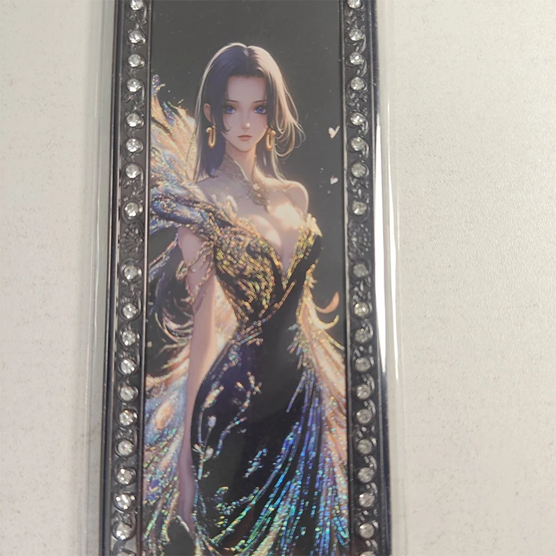 هونغكا أنيمي قطعة واحدة الحفر المعدنية تذكرة كعب بطاقات بوا هانكوك جمع بطاقات عيد الميلاد هدايا عيد الميلاد لعب الأطفال