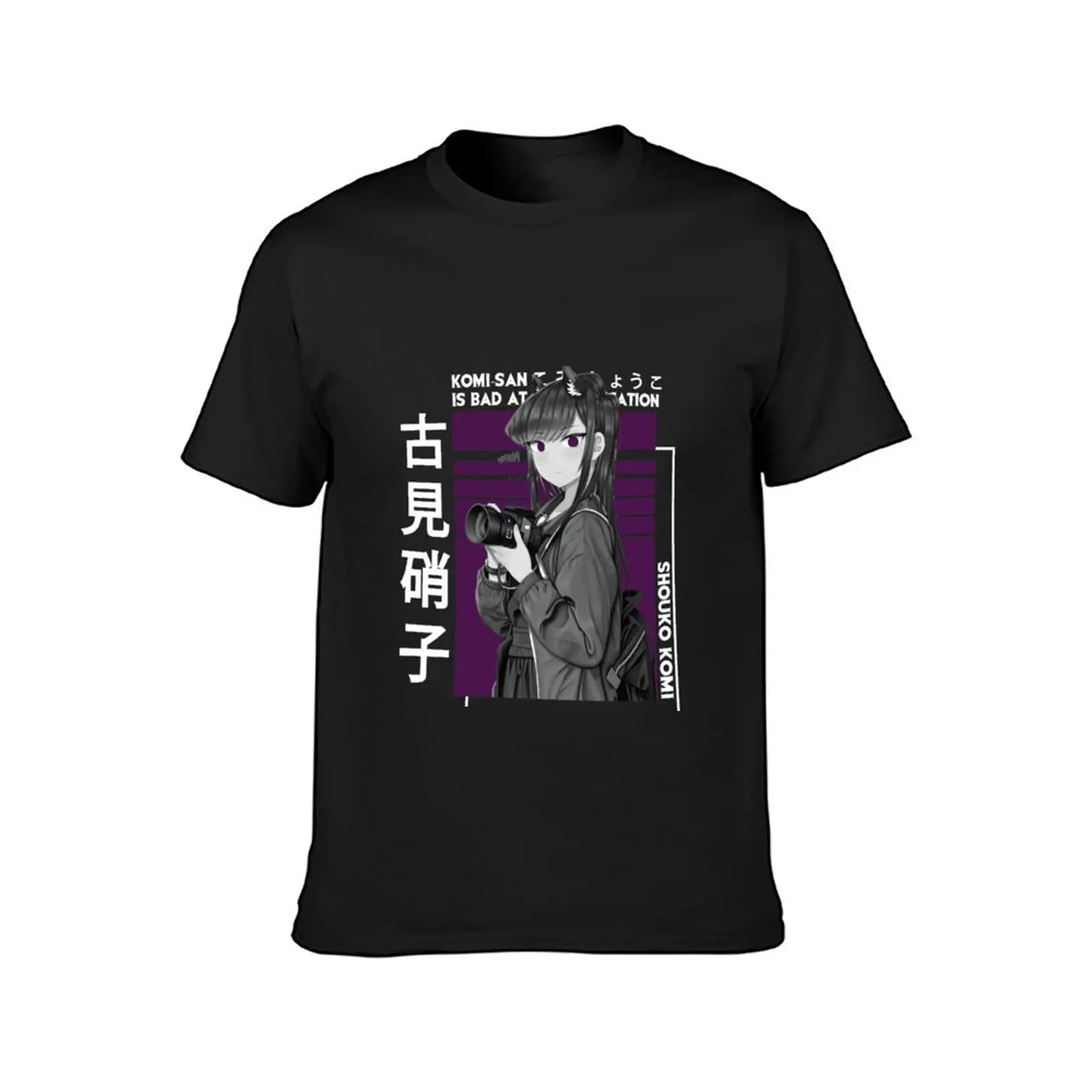 Komi-san! [ Komi Can't Communicate ] T-Shirt funnys cute tops Blouse Men's cotton t-shirt