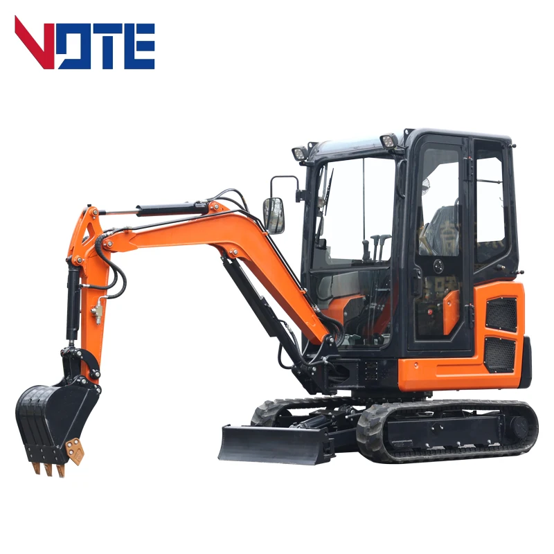 2000Kg Diesel Xe Đào Đất Mini Nhỏ Đào Với Giá Cả Cạnh Tranh Gặp CE EPA EURO 5 Phát Xạ