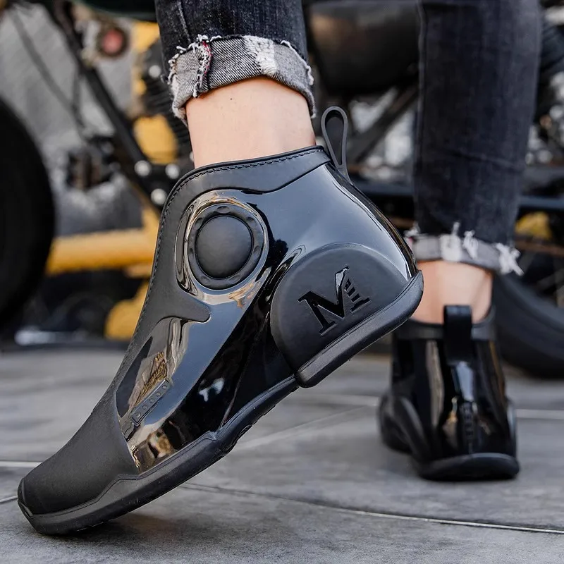 

Rain shoes men's summer rain boots waterproof, non-slip and wear-resistant outdoor rainy days special fishing work water shoes