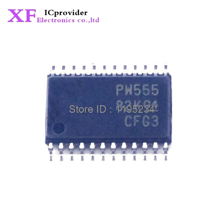 10pcs/lot TCA9555PWR TCA9555 PW555 I/O EXPANDER I2C 16B TSSOP-24 Best quality