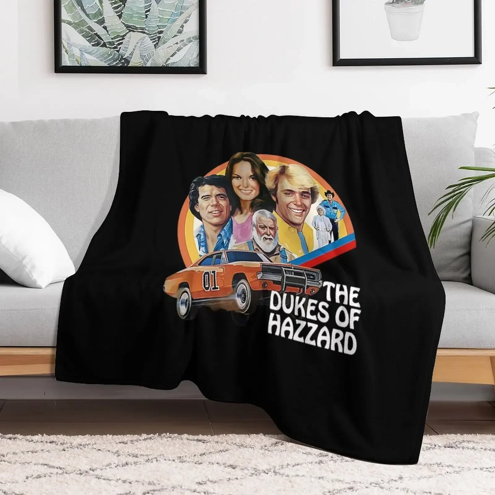

The Dukes Throw Blanket funny gift blankets and throws Giant Sofa Blankets