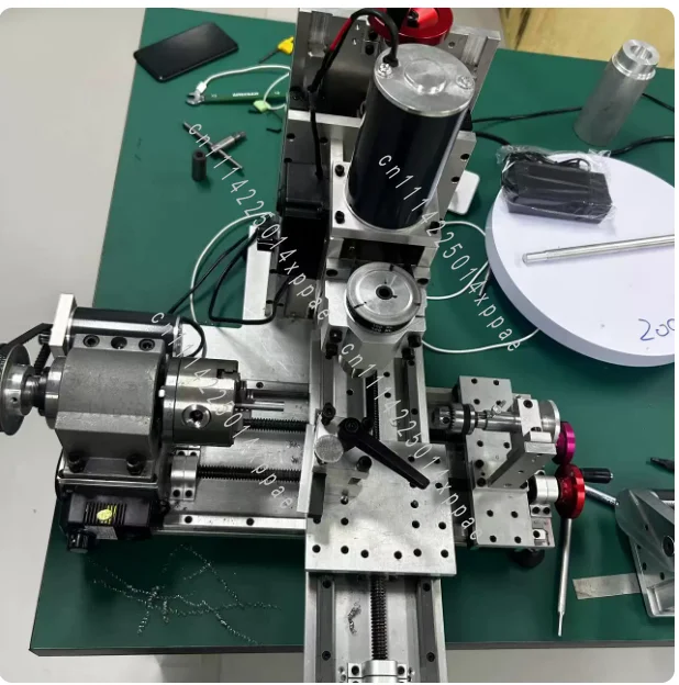 Milling Machine Drilling DIY Turning, Milling and Drilling Machine Household Type Lathe
